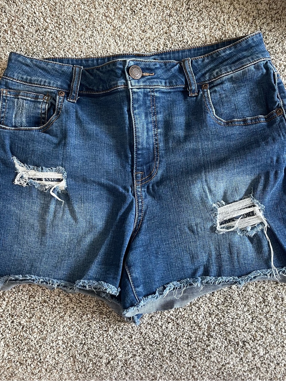 Maurices- Distressed Denim Women's Shorts